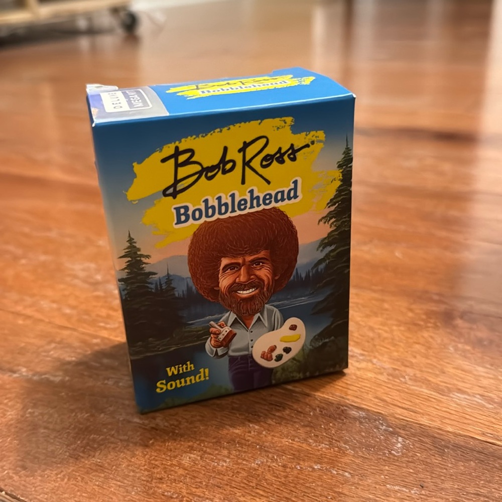Bob Ross Bobble Head Figurine SEALED